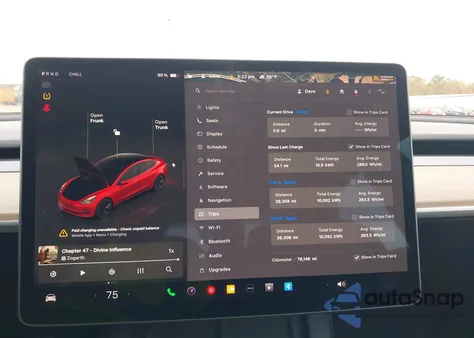 2023 Tesla Model 3 Rear-Wheel Drive z USA, uszkodzony, nr VIN 5YJ3E1EA1PF435627